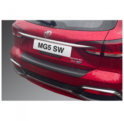 Protector De Parachoques Trasero Abs Para Mg 5 (Ev) Sw 2020- Negro