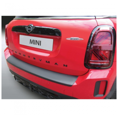 Protector De Parachoques Trasero Abs Apto Para Mini Countryman (F60) Facelift 2020- Negro