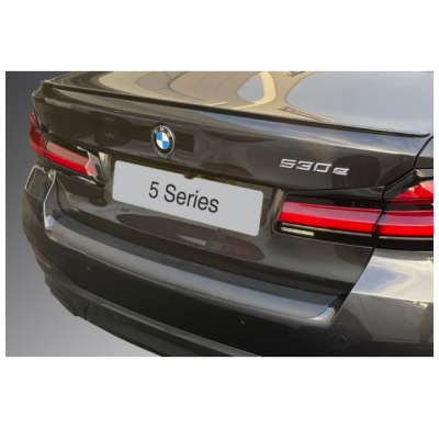 Protector Parachoques Trasero Abs Valido Para Bmw Serie 5 G30 Berlina 'M' Sport Facelift 2020 - Negro