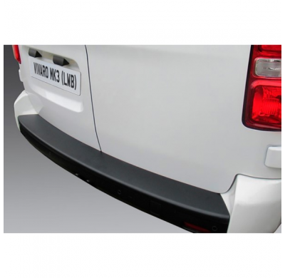 Protector parachoques trasero ABS apto para Opel Vivaro III LWB 2019- Negro
