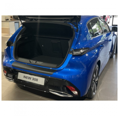 Protector De Parachoques Abs Trasero Para Peugeot 308 Hb 5 Puertas 2021- Negro