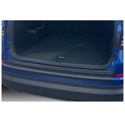 Protector De Parachoques Trasero Abs Adecuado Para Skoda Kodiaq Facelift 07/2021- Negro