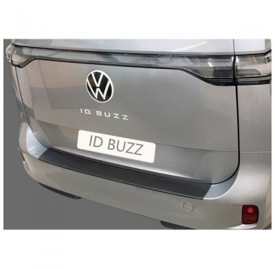 Protector de parachoques trasero ABS adecuado para Volkswagen ID.Buzz 2022- (portón trasero y puertas traseras) - Negro