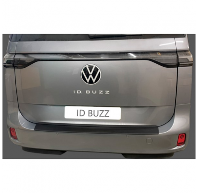 Protector de parachoques trasero ABS adecuado para Volkswagen ID.Buzz 2022- (portón trasero y puertas traseras) - Negro