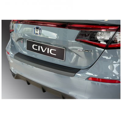 Protector de parachoques trasero en ABS apto para Honda Civic e:HEV 2022- Negro