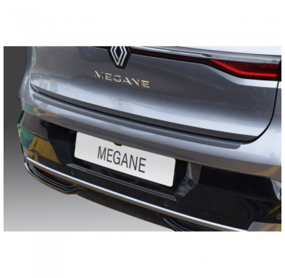 Protector de parachoques trasero ABS apto para Renault Megane E-Tech 2022- Negro
