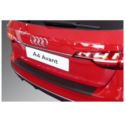 Protector De Paragolpes Trasero En Abs Valido Para Audi A4 Avant S-Line & S4 Avant Facelift 2019 - Negro