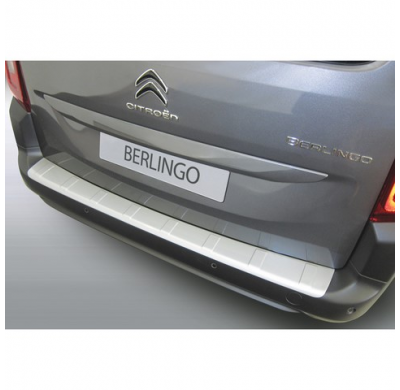 Rgm Protector De Paragolpes Trasero Abs Citroën Berlingo Multispace / Peugeot Rifter / Opel Combo Tour (Mpv) 2018- Black 'Ribbed