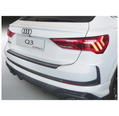 Protector De Paragolpes Trasero Rgm Abs  Audi Q3 (F3n) Sportback 2019- Color Negro