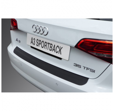 Protector De Parachoques Abs Para Audi A3 (8v) Sportback Facelift 05/2016-04/2020 Incl. S-Line/S3/Rs3 - Negro
