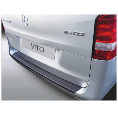 Protector De Paragolpes Trasero Rgm Abs Mercedes Vito/V-Class/Viano Facelift 3/2019- Color Negro