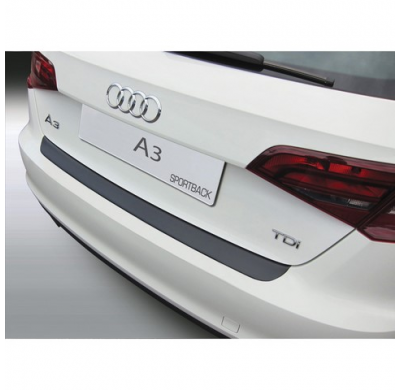Protector De Paragolpes Trasero Rgm Abs Audi A3 (8v) S3/Rs/S-Line Sportback 2012-2016 Color Negro