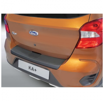 Protector De Paragolpes Trasero Rgm Abs  Ford Ka+ Active 3/2018- Color Negro
