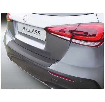 Protector De Paragolpes Trasero Rgm Abs Mercedes A-Class W177 Amg-Line 2018- Color Negro