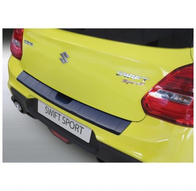 Abs Protector Del Parachoques Trasero Suzuki Swift Sport 4/2018- 'Acanalado' Negro