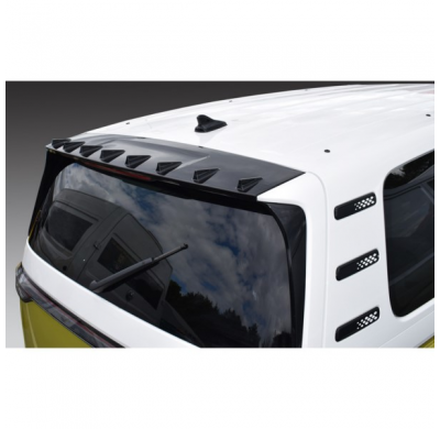 RGM Spoiler de techo apto para Volkswagen ID.Buzz 2022- (Bus/Cargo) (modelos con trampilla trasera) - Negro (ABS)