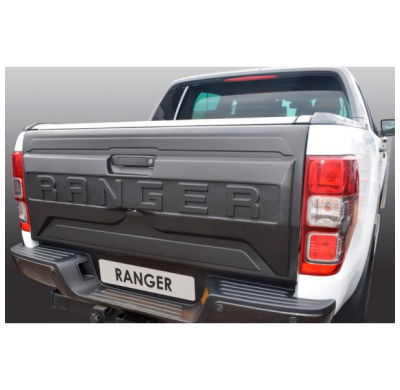 Cubierta de portón trasero ABS adecuada para Ford Ranger 2015-2022 - Negro