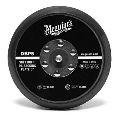 Meguiars Soft Buff Backing Plate 5'' for Dual Action Polisher