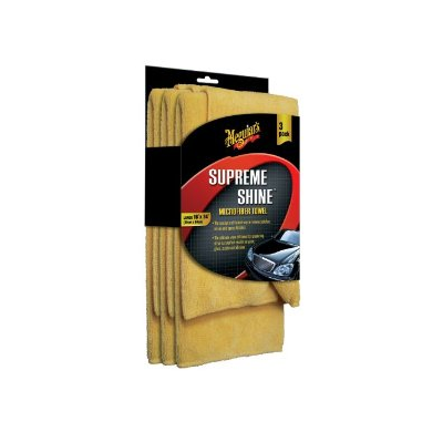 Meguiars Supreme Shine Microfiber 40.6x40.6cm, 3-Pack