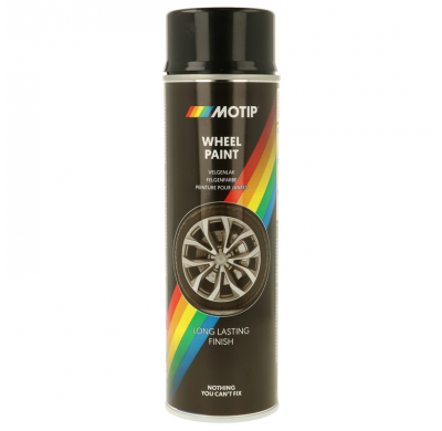 Spray Motip Wheel - Brillo Negro - 500ml