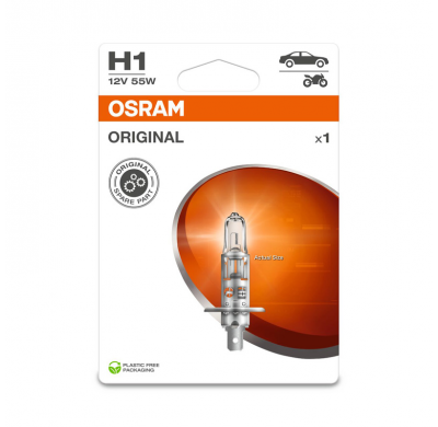 Bombilla halógena original Osram - H1 - 12V/55W - pieza única