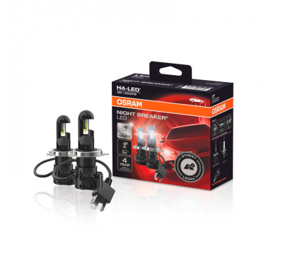 Bombillas LED Osram Night Breaker - H4 - 12V/23-27W - juego de 2 piezas