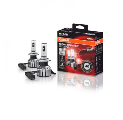 Bombillas LED Osram Night Breaker Gen 2 - H7 - 12V/19W - juego de 2 piezas
