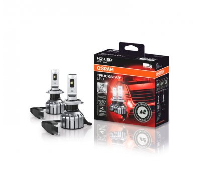 Bombillas LED Osram Night Breaker Truckstar - H7 - 24V/16W - juego de 2 piezas