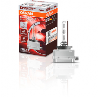 Osram Xenarc Night Breaker Laser Hid-Bombilla Xenon D1s - 12v/35w - 1 Unidad (4500k)