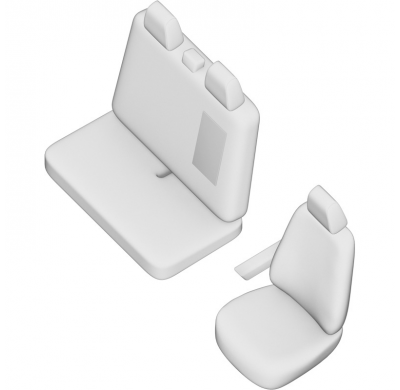 Original Design Fundas de asiento de tela 2+1 especifica para Citroën Jumper/Peugeot Boxer/Fiat Ducato 2006- (con reposabrazos e