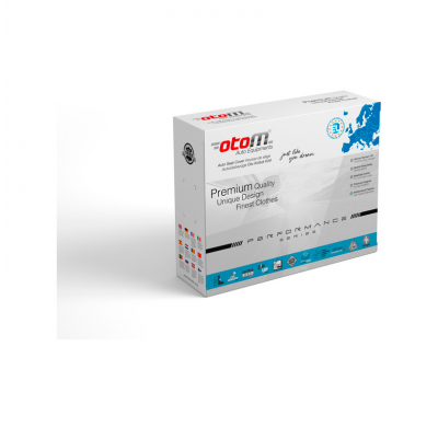 Fundas de asiento de cuero artificial Otom New York Design 2+1 aptas para Renault Master IV 2024- (apoyabrazos en el asiento del