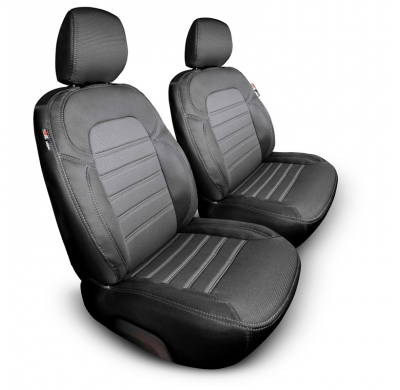 Fundas de asiento textiles Otom Original Design 1+1 compatibles con Renault Master IV 2024- (reposabrazos en ambos asientos)