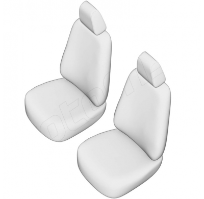 Original Design Fundas de asiento de tela 1+1 especifica para Volkswagen Caddy III Box 2004-2015