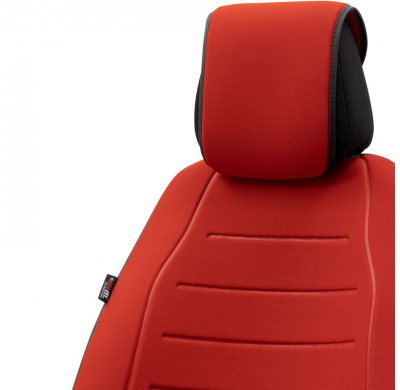 Funda Protectora Asiento Universal 'Active-Line' Tela Roja - Pieza Única