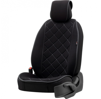 Funda Protectora Asiento Universal 'Active-Pro' Tela Negra - Pieza Única