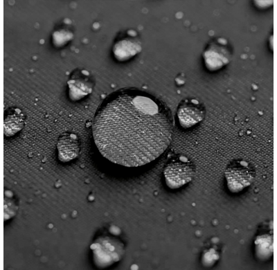 Protector universal para asiento de coche para mascotas para banco trasero en tejido hidrófugo negro - 1 pieza