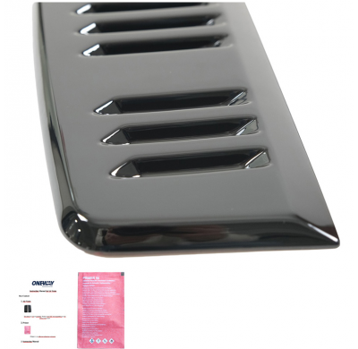 Salidas de aire unidireccionales compatibles con Volkswagen Transporter T5.1/T6/T6.1 2010-2022 (batalla larga) - Versión 2 - Neg