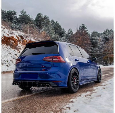 Kit de carrocería completo Oneway compatible con Volkswagen Golf VII HB R 2013-2016 - Negro brillante Oneway