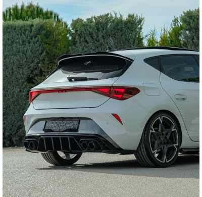 Kit de carrocería completo Oneway compatible con Cupra Leon MK1 HB 2020-2024 - Negro brillante Oneway