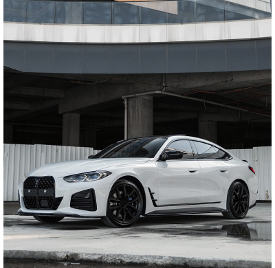 Kit de carrocería completo Oneway compatible con BMW Serie 4 G26 M-Pack/M440i 2021- (con embellecedores de escape redondos) - Ne