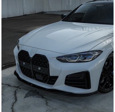 Kit de carrocería completo Oneway compatible con BMW Serie 4 G26 M-Pack/M440i 2021- (con embellecedores de escape redondos) - Ne