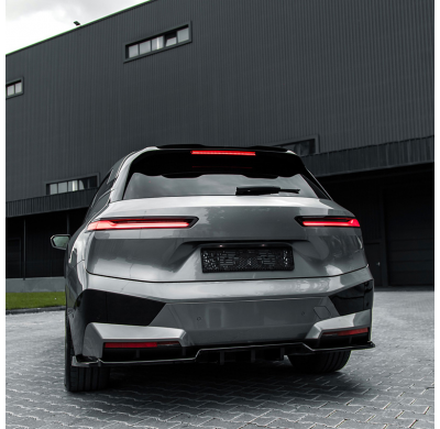 Kit de carrocería completo Oneway compatible con BMW iX M-Pack i20 2021- - Negro brillante Oneway