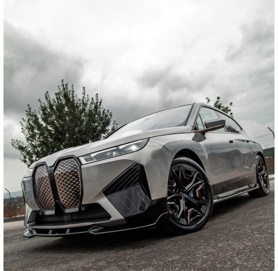 Kit de carrocería completo Oneway compatible con BMW iX M-Pack i20 2021- - Negro brillante Oneway