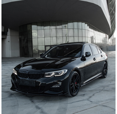 Kit de carrocería completo Oneway compatible con BMW Serie 3 G20 Sedán M-Pack y M340i 2018-2022 (con embellecedores de escape re