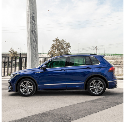 Kit de carrocería completo Oneway compatible con Volkswagen Tiguan II R-Line Facelift 2020-2024 - Negro brillante Oneway