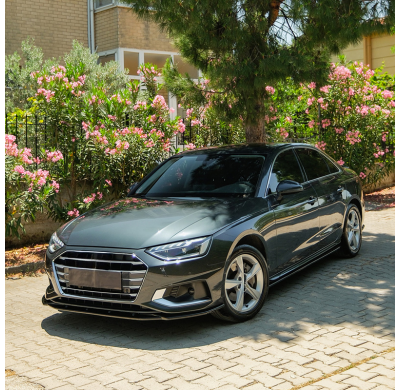 Kit de carrocería completo Oneway compatible con Audi A4 (B9) Sedán Facelift 2019-2024 - Negro brillante Oneway