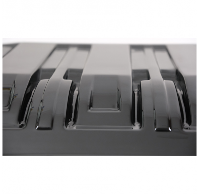 Toma de aire unidireccional para capó para Ford Ranger T9 2022- - Negro brillante