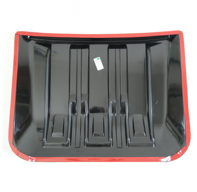 Toma de aire unidireccional para capó para Ford Ranger T9 2022- - Negro brillante