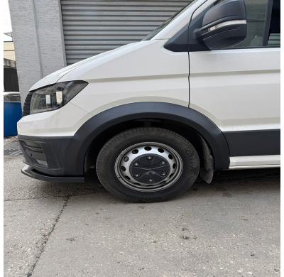 Juego de extensiones de guardabarros Oneway compatibles con Volkswagen Crafter MK2 y MAN TGE MK1 (modelos pre-restyling 2016-) -