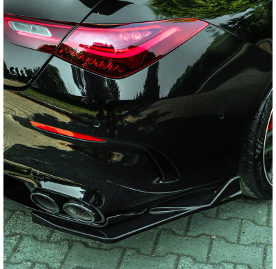 Difusores laterales traseros unidireccionales compatibles con Mercedes CLA (C118/X118) Coupé/Shooting Brake CLA35/CLA45 AMG Aero
